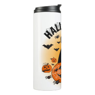Halloween Frenchie Thermal Tumbler