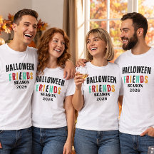 Halloween Friends Crew 2026 T-Shirt