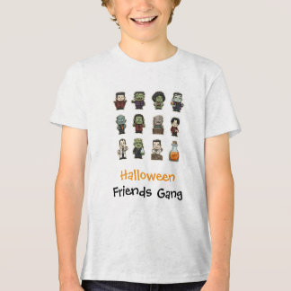 Halloween Friends Gang T-Shirt Tri-Blend Shirt