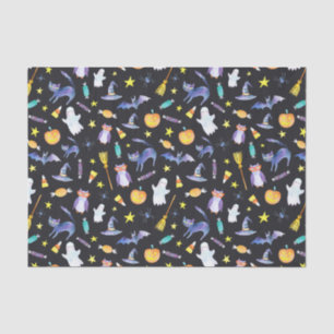 Halloween Friends Pattern Tissue Paper
