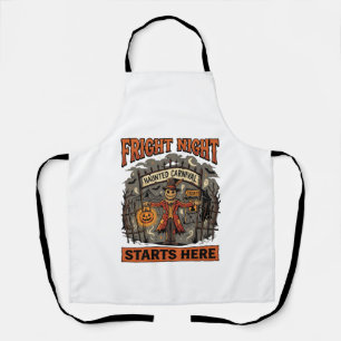 Halloween Fright Night Festival Apron