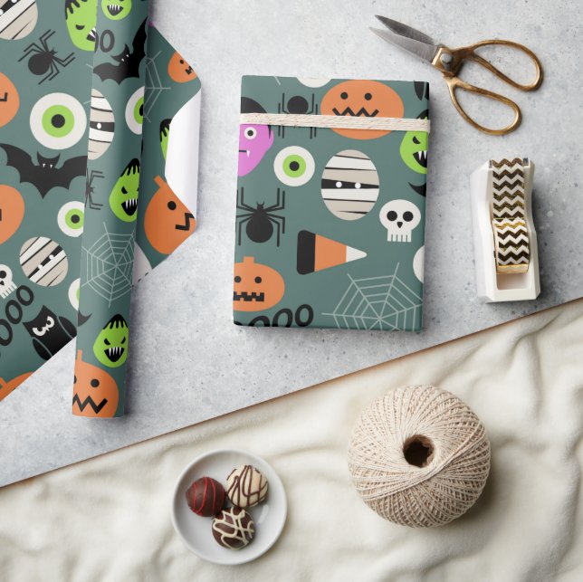 Halloween Fright Night Wrapping Paper (Crafts)