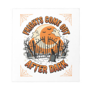 Halloween Frights After Dark Notepad