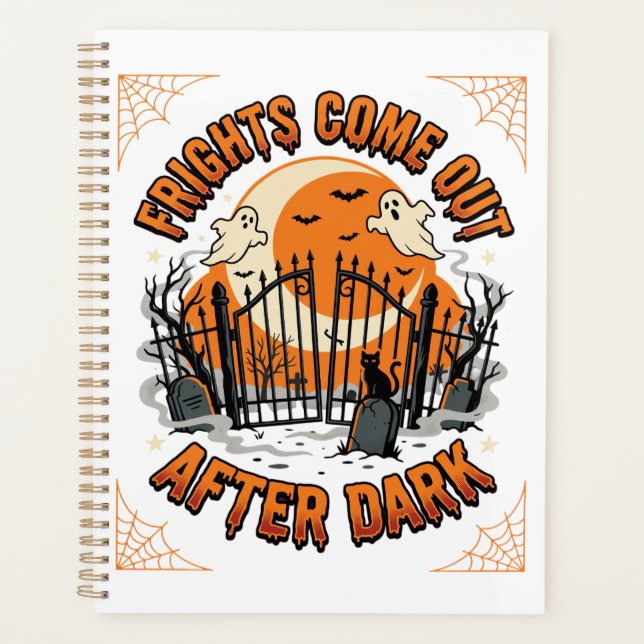 Halloween Frights After Dark Planner (Front)
