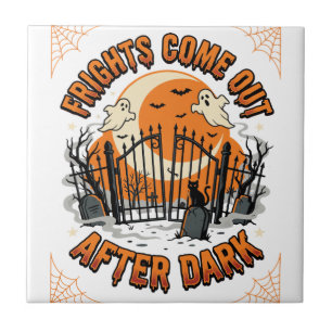 Halloween Frights After Dark Tile