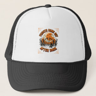 Halloween Frights After Dark Trucker Hat