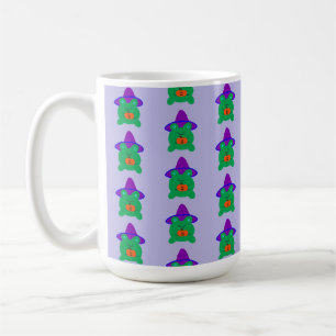Halloween Frog Witch Coffee Mug