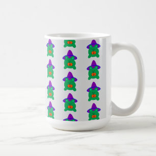 Halloween Frog Witch Coffee Mug