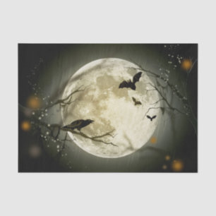 Halloween Full Moon Tissue Paper