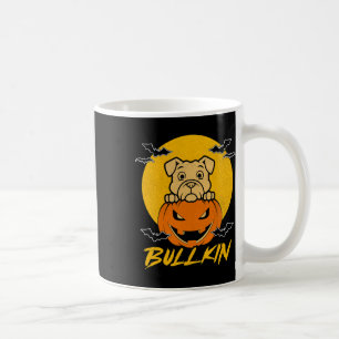 Halloween Fun Bulldog Halloween Pumpkin Costume Coffee Mug