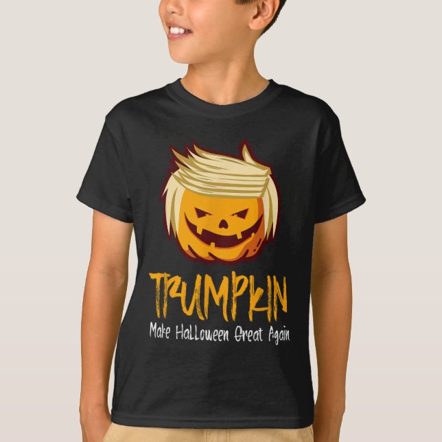 Halloween Fun Donald Trump Costume Gift Idea  T-Shirt (Front)
