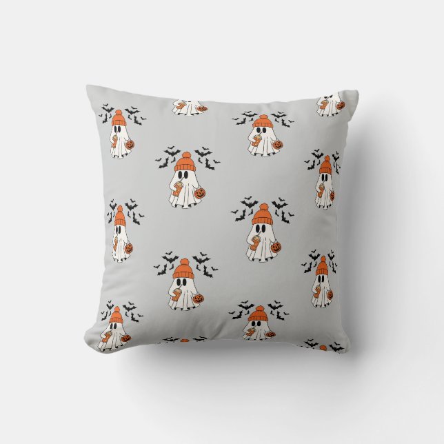 Halloween Fun Ghost Cushion (Front)