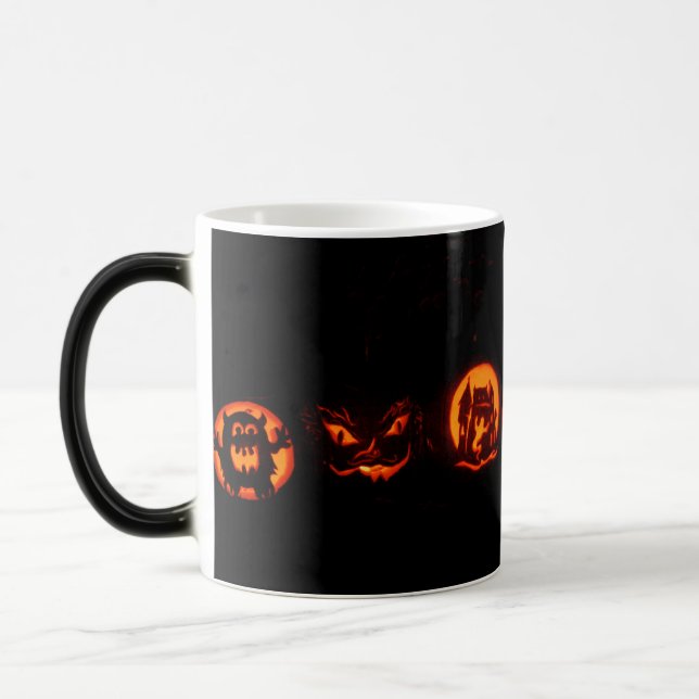 halloween fun -Jack0Lanterns Magic Mug (Left)