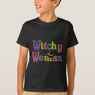 Halloween Fun Witch Witchy Woman Trick Treat T-Shirt