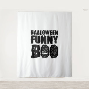 Halloween FUNNY BOO T SHIRT   Tapestry