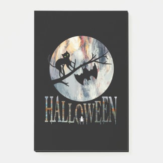 Halloween Funny Cat Halloween Birthday Post-it Notes