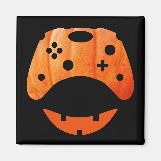 HALLOWEEN FUNNY GAMER MAGNET (Front)