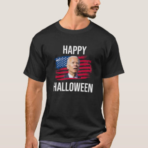 Halloween Funny Happy 4Th Of July Anti Biden Confu T-Shirt