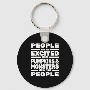 Halloween Funny Key Ring