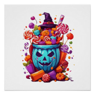 Halloween funny poster