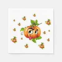 Halloween Funny Pumpkin Face