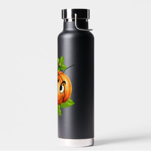 Halloween Funny Pumpkin Face Water Bottle