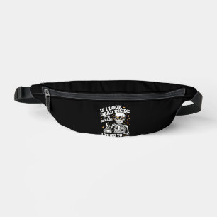 Halloween Funny Sarcastic Dead Inside Bum Bags