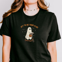 Halloween Funny Scooter Ghost Couple Matching B
