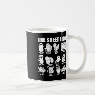 Halloween Funny Shirt Boo Sheet Halloween The Shee Coffee Mug