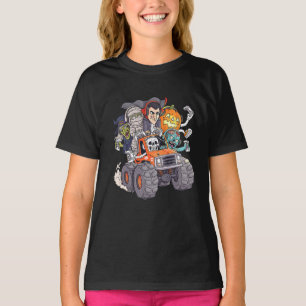 Halloween Gamer Skeleton Zombie T-Shirt
