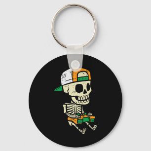Halloween Gaming Skeleton Costume Gamer Boys Kids  Key Ring