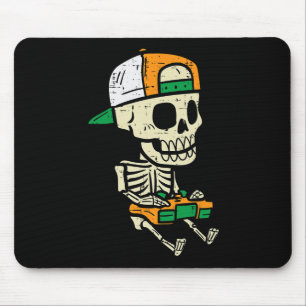 Halloween Gaming Skeleton Costume Gamer Boys Kids  Mouse Mat