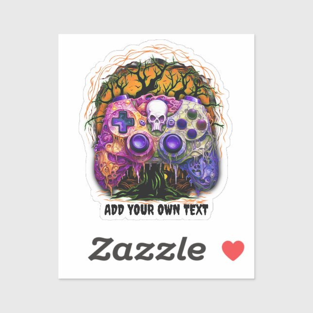 Halloween Gaming, Spooky Game Controller Party (Sheet)