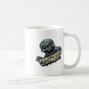 Halloween Generation With Scroll Zombie Costume Coffee Mug