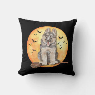 Halloween German Shepherd Dog Pillow