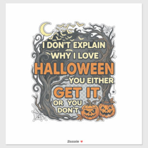 Halloween Get It Spooky Tree Pumpkins Bats Spiderw