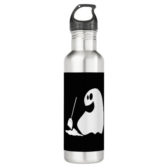 Halloween Ghost   710 Ml Water Bottle (Front)
