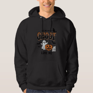 Halloween Ghost All The Ghost Love Me Funny Vintag Hoodie