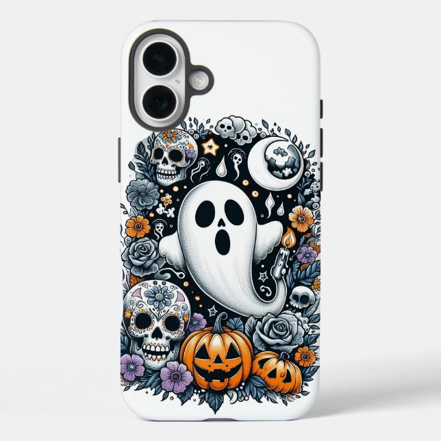 Halloween Ghost and clipart Case-Mate iPhone Case (Back)