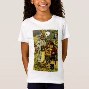 Halloween Ghost and Jack-o-Lantern T-Shirt