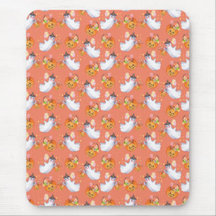 Halloween ghost and sweets seamless pattern tank t mouse mat