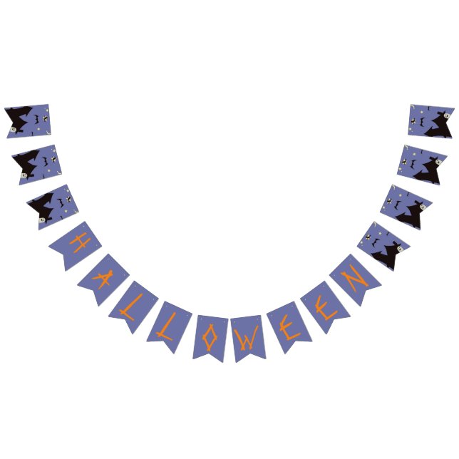 Halloween Ghost and Witches  Bunting (All)