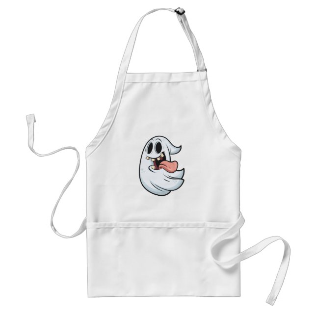 Halloween ghost Apron (Front)