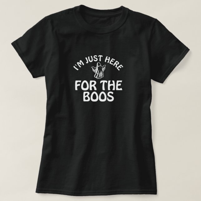 Halloween Ghost  Basic T-Shirt (Design Front)