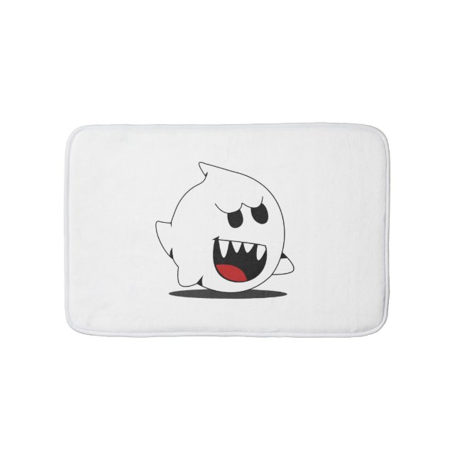 halloween ghost                     bath mat (Front)