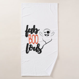 Halloween Ghost Bath Towel
