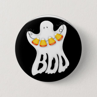 Halloween ghost boo button