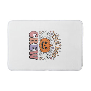 Halloween Ghost Boo Crew Cute Spooky Vintage_1 Bath Mat