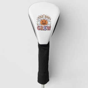 Halloween Ghost Boo Crew Cute Spooky Vintage_1 Golf Head Cover