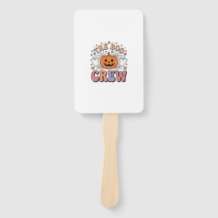 Halloween Ghost Boo Crew Cute Spooky Vintage_1 Hand Fan